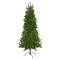 7.5ft. Pre-Lit Canadian Pine Slim Artificial Christmas Wall Tree, Multicolor Lights